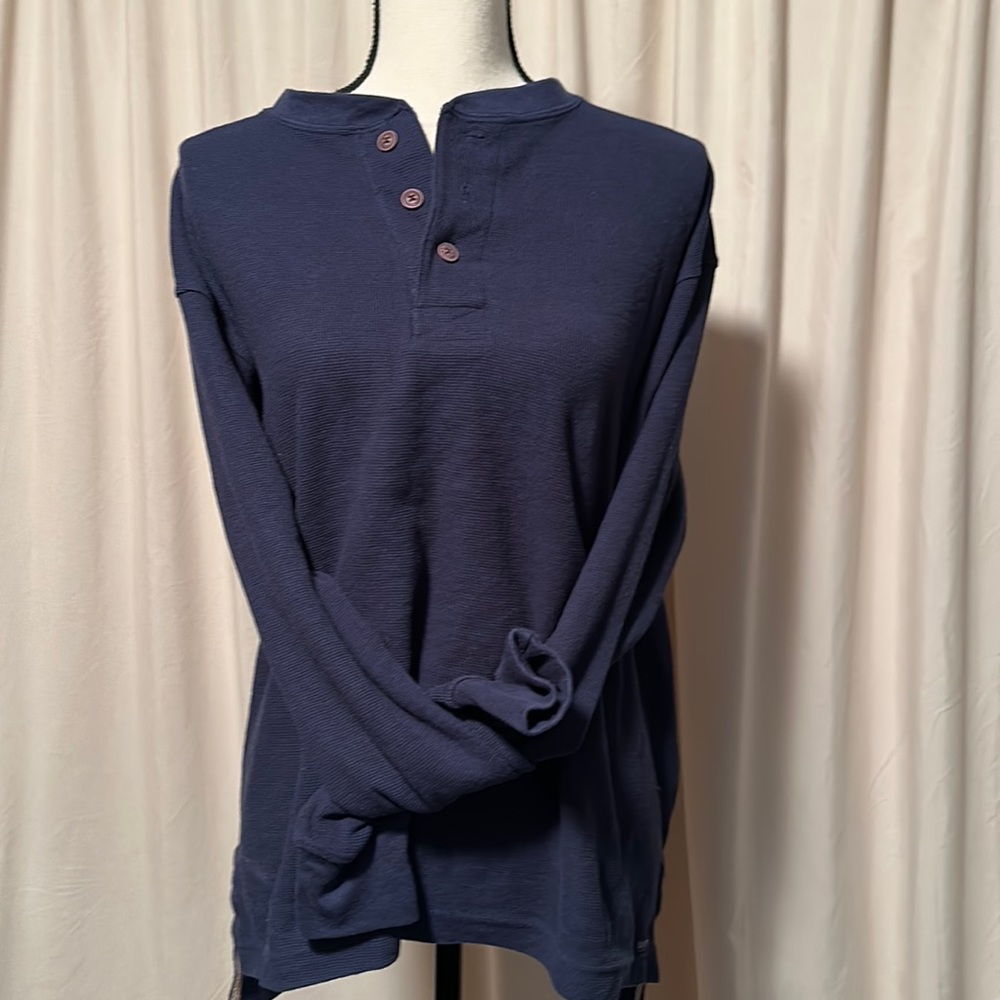 XL Dark Blues Men's Shirt
